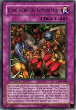 Dark Scorpion Combination - DCR-098 - Rare - Unlimited Edition - Heavily Played - Image 1