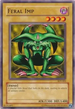 Feral Imp - SDY-002 - Common - Unlimited Edition - Moderately Played - Image 1