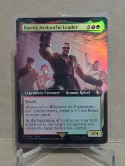 2025 Magic The Gathering Final Fantasy Commander Foil #0166 Barret, Avalanche - Image 1