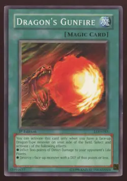 Yu-Gi-Oh! Dragon's Gunfire #LOD-045 1st Edition - Image 1