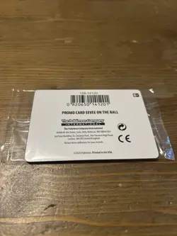 Pokemon Eevee On the Ball Promo Card 002/005 Futsal TCG, Factory Sealed - Image 4