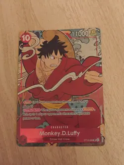 One Piece Card Game - Monkey D Luffy ST01-006 - English Version 1st Anniversary - Image 1