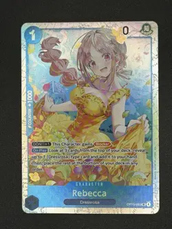 One Piece Adventure on Kami’s Island OP-15-EB04 - Rebecca Super Rare OP15-053 - Image 1
