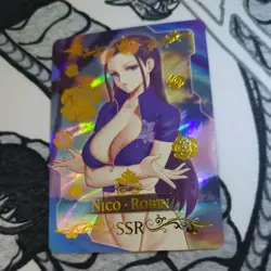 Nico Robin Goddess Story Doujin Waifu Trading Card SSR One Piece - Image 1