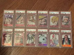 One Piece Film Red English Sequential PSA 10 Full Set - Image 1