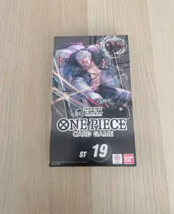 One Piece TCG - Black Smoker Starter Deck ST-19 - Brand New Sealed - worn box - Image 1
