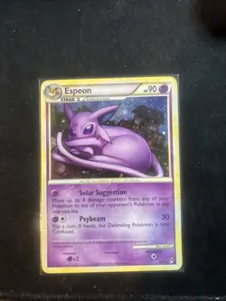 Pokemon Espeon Call of Legends Holo Rare Card 4/95 - Image 1