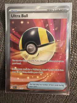 Ultra Ball Full Art 264/217 Ascended Heroes Secret Rare Pack Fresh NM Pokemon - Image 1