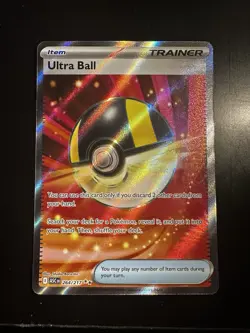 Ultra Ball Full Art 264/217 Ascended Heroes Secret Rare Pack Fresh NM Pokemon - Image 1