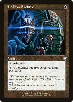 x4 NM (Playset) Retro Hedron Archive, MTG, The Brothers' War, Magic, 142 - Image 1