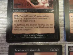 4x Murderous Betrayal - Nemesis & 8th Edition - NM/EX - 2x Engl 2x Italian - MTG - Image 2