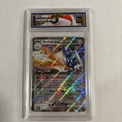 2024 Pokemon Archaludon Ex #130 HGC 10 Gold Label (sb3) - Image 1