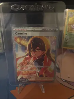 Pokemon TCG Carmine Scarlet & Violet Twilight Masquerade Card 217/167 Near Mint - Image 1