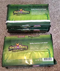 6 Pokemon Trick Or Trade BOOster Bundle Mini Packs Halloween Treat Packages New! - Image 2