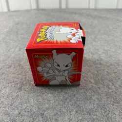 Pokemon Burger King Mewtwo 23K Gold Plated Trading Card Poke Ball Box COA - Image 3