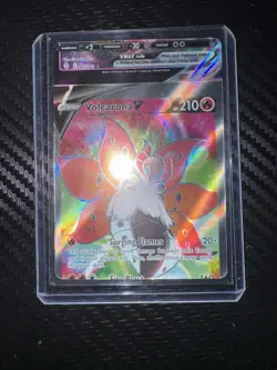 Pokemon Volcarona Espeon card misprint misalignment Evolving Skies Error Rare - Image 1
