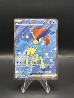 2025 Scarlet & Violet Series - White Flare Keldeo ex Illustration Rare #159 - Image 1