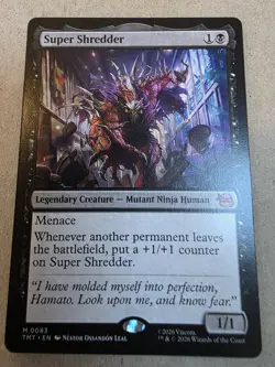 Super Shredder - Teenage Mutant Ninja Turtles Regular - Mtg - Image 1