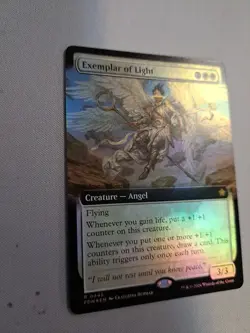 MTG: Exemplar of Light (Extended Art) (Foil): Foundations - Image 2