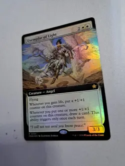 MTG: Exemplar of Light (Extended Art) (Foil): Foundations - Image 3