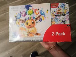 pokemon prismatic evolutions ETB Booster Bundle Costco 2 Pack - Image 1