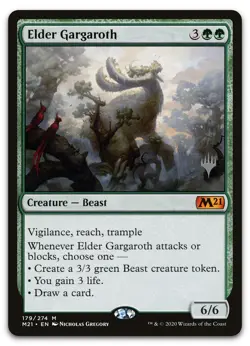 Elder Gargaroth #179 (NM) Core Set 2021 PPM21 Magic MTG - Image 1