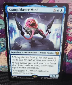 magic the gathering - Krang, Master Mind - Legendary Artifact Creature - Rare - Image 1