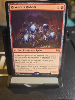 Ravenous Robots MTG TMT Magic The Gathering Card Regular - Image 1