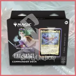 MAGIC THE GATHERING Final Fantasy VI Revival Trance Commander Deck FIC - Image 1