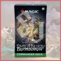 MAGIC THE GATHERING Family Matters Bloomburrow Commander Deck BLC - Image 1
