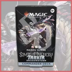 MAGIC THE GATHERING Tarkir: Dragonstorm Commander Deck Mardu Surge - Image 1