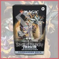 MAGIC THE GATHERING Tarkir: Dragonstorm Commander Deck Abzan Armor - Image 1