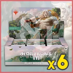 MAGIC THE GATHERING Modern Horizons 3 Play Booster Box Case MH3 6 Boxes - Image 1