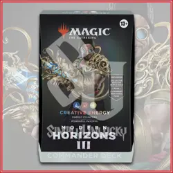MAGIC THE GATHERING Modern Horizons 3 Commander Deck Creative Energy MH3 - Image 1