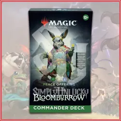 MAGIC THE GATHERING Peace Offering Bloomburrow Commander Deck BLC - Image 1