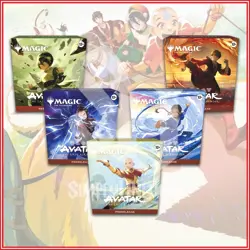 MAGIC THE GATHERING Avatar The Last Airbender Prerelease Pack 5 Set *IN STOCK - Image 1