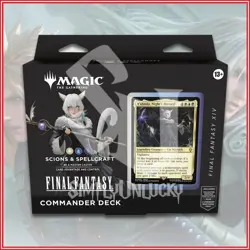 MAGIC THE GATHERING Final Fantasy XIV Scions & Spellcraft Commander Deck FIC - Image 1