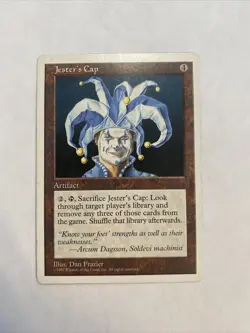 MTG Jester's Cap – 5th Edition Card # 385 - Image 1