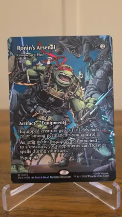 Ronin's Arsenal - Conqueror's Flail (Borderless) M TMNT FOIL 15 NM - Image 1