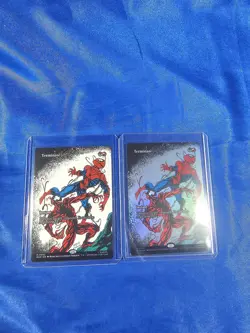 Magic The Gathering Spider-Man Terminate #0040 Mythic Borderless Foil & Non - Image 1