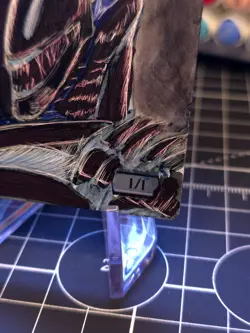 Metallic Sliver - Commander Magic The Gathering -*Altered Hand Painted * Alien - Image 5