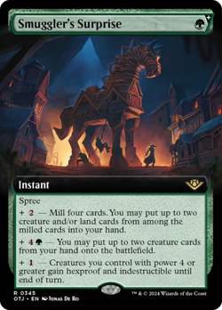 Smuggler's Surprise (Extended Art) [Outlaws of Thunder Junction] Magic MTG - Image 1