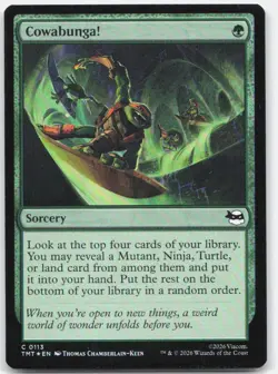 Cowabunga! *Foil* TMT 113 NM - Image 1