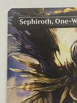 0317 Sephiroth, Fabled Soldier Borderless Magic The Gathering Final Fantasy - Image 3