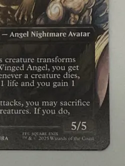 0317 Sephiroth, Fabled Soldier Borderless Magic The Gathering Final Fantasy - Image 5