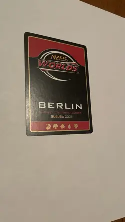 Bloodstained Mire BerlinAugust 2003 new World Championship MTG Gold - Image 3