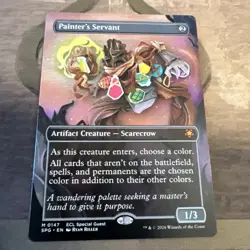 Painter’s Servant (Borderless) - Near Mint - Freshly pulled - Image 1