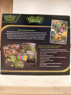 Perfect Order Pokemon Center ETB - Box and Accessories Only - Image 3