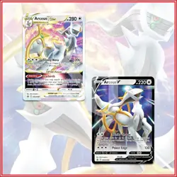 Pokemon TCG: Arceus VSTAR & Arceus V Set of 2 Evolution - Image 1