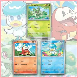Pokemon TCG: PROMO CARDS SPRIGATITO FUECOCO QUAXLY *IN STOCK* - Image 1